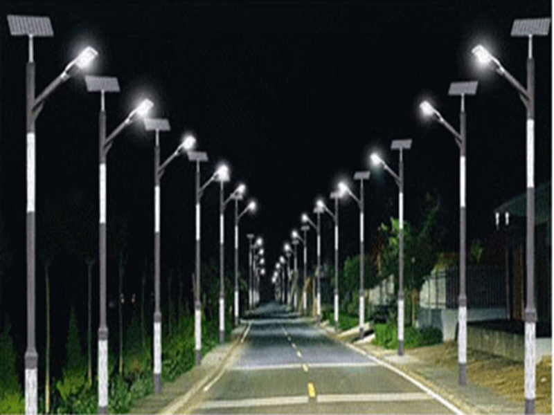 安徽芦山县花纹太阳能路灯成功案例