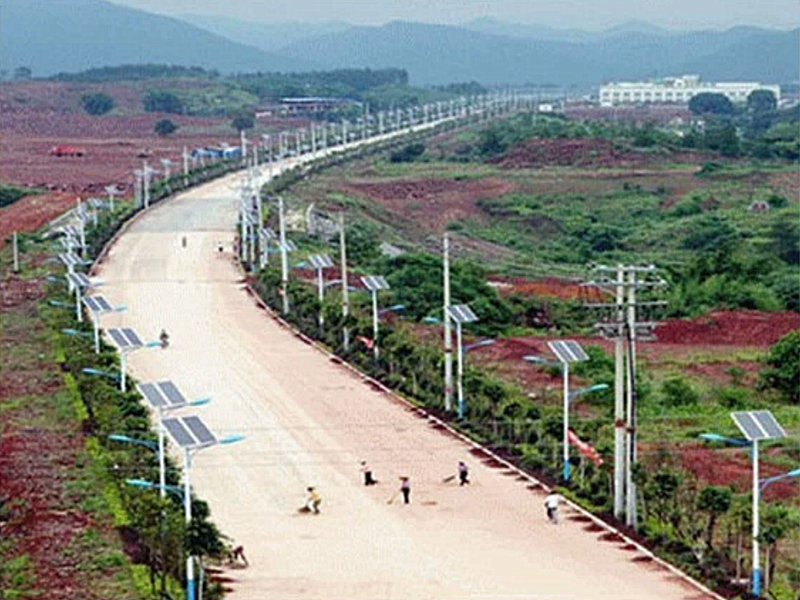 陕西省太阳能路灯成功案例