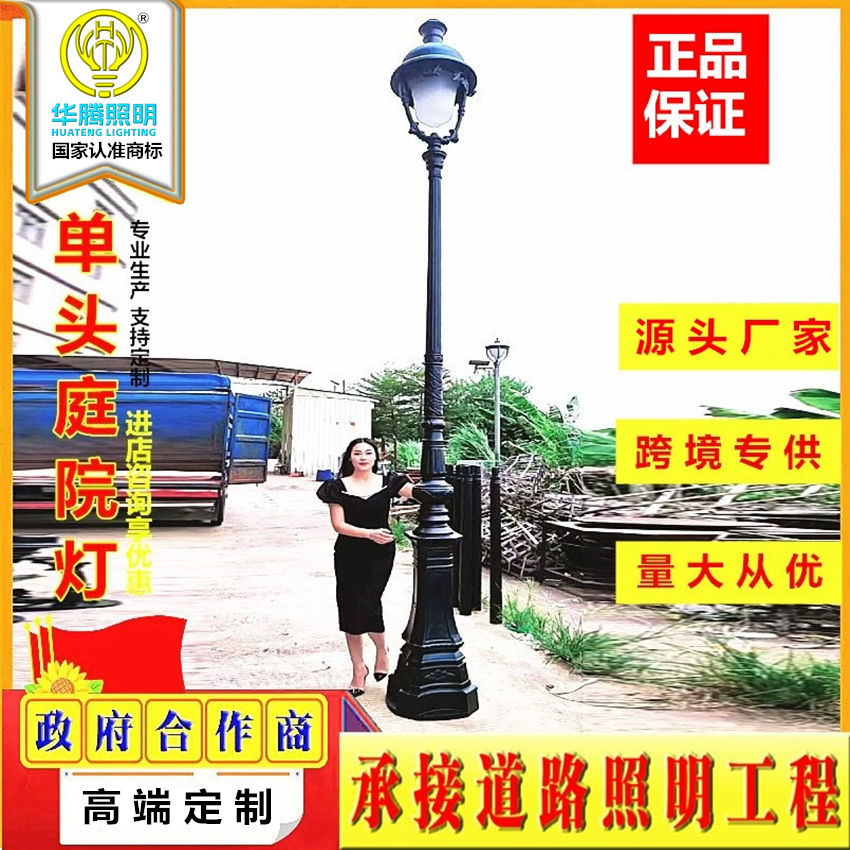 高杆单头庭院灯